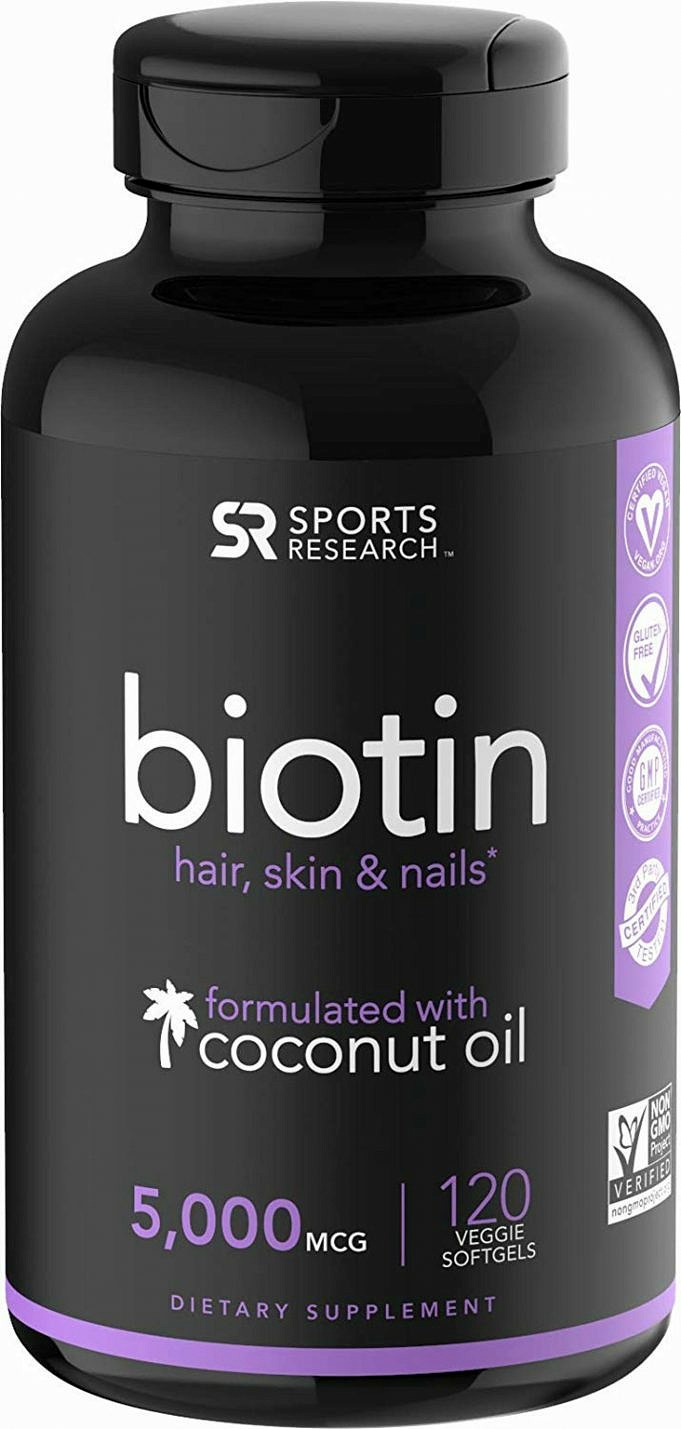 Sports Research Biotin 5000 Mcg Softgel Supplement Review